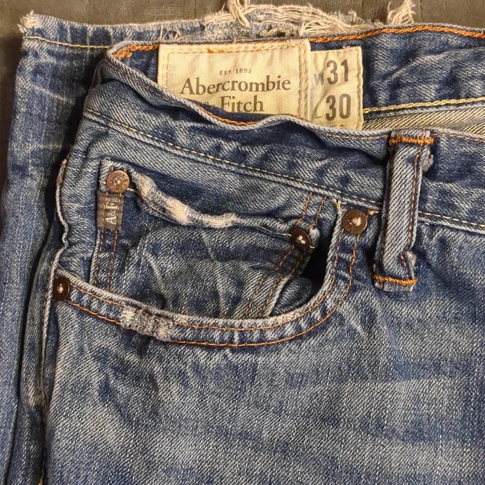 Abercrombie & Fitch Y2K Vintage Baxter Low Rise Slim Bootcut Men’s Jeans - Picture 10 of 16